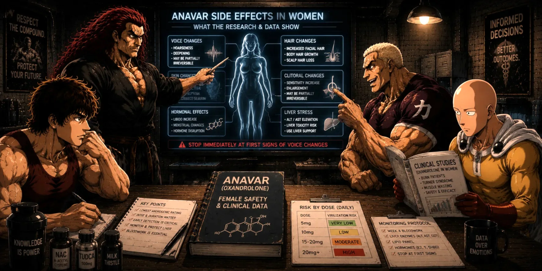 Anavar Side Effects in Women: What the Research and Community Data Show
