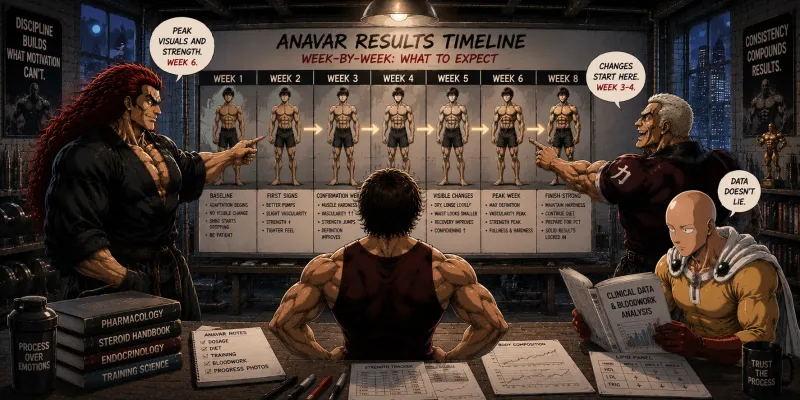 Anavar Results Week by Week: Strength, Look and Blood Work Timeline
