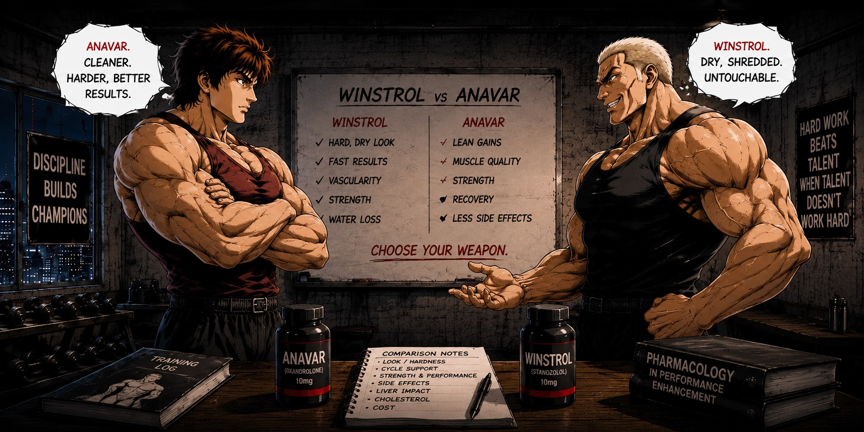 Anavar vs Winstrol: Comparing Cutting Steroids for Best